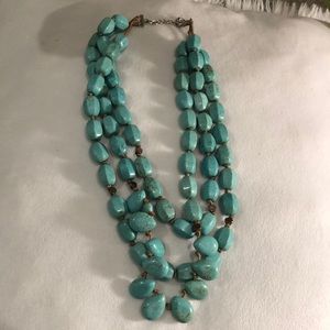 🌊🌊🌊Silpada Howlite Drops of the Ocean Necklace
